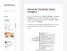 Tablet Screenshot of alexisdeg.com